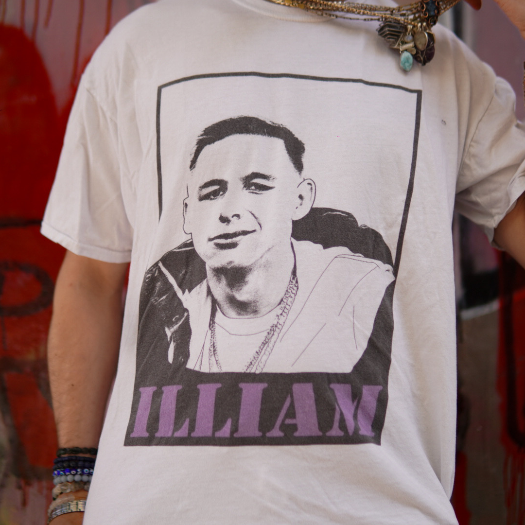Classic ILLiam Face T-Shirt (White)