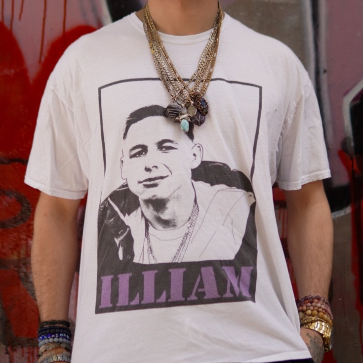 Classic ILLiam Face T-Shirt (White)