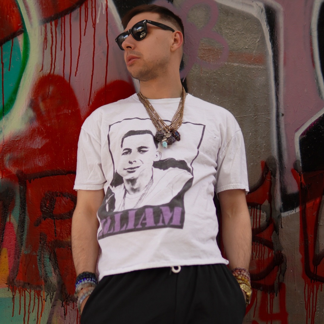 Classic ILLiam Face T-Shirt (White)